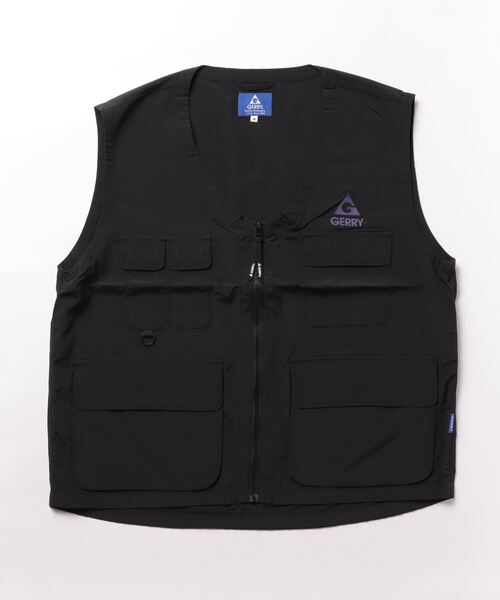 semantic design(セマンティックデザイン)の「【WEB限定販売】ジェリー/GERRYナイロンタフタ ベスト(ベスト・メンズ・カーキ/ブラック・LARGE/MEDIUM/X-LARGE)」の15枚目の写真