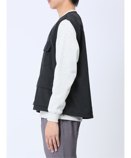 semantic design(セマンティックデザイン)の「【WEB限定販売】ジェリー/GERRYナイロンタフタ ベスト(ベスト・メンズ・カーキ/ブラック・LARGE/MEDIUM/X-LARGE)」の17枚目の写真