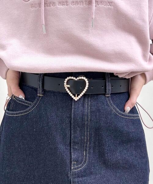 INGNI（イング）の「ハートバックルベルト／Ａ（ベルト・レディース・その他24/その他2・ONE SIZE）」の2枚目の写真