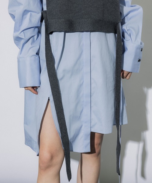 UNITED TOKYO（ユナイテッドトウキョウ）の「ニットドッキングシャツ