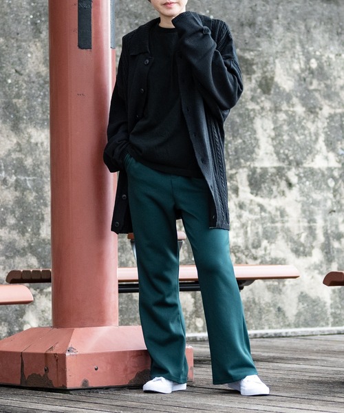 【セール】【i】透かし編み切替 ニットポロカーディガン（カーディガン/ボレロ）｜JOHN'S CLOSET（ジョンズクローゼット）