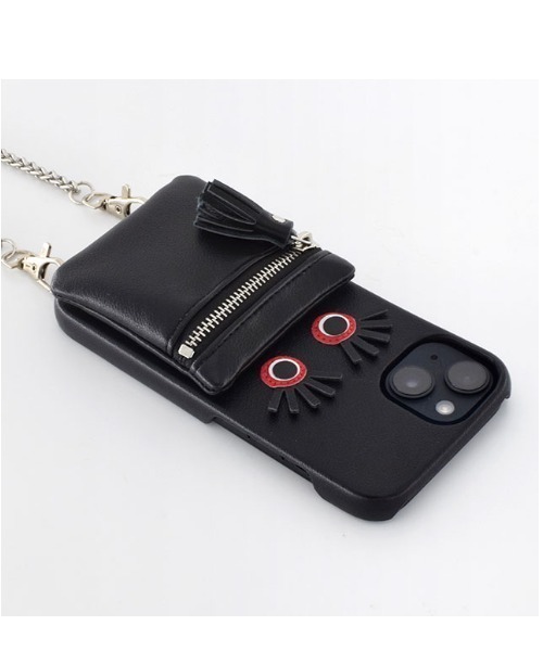 IROMEKI（イロメキ）の「IROMEKI/イロメキ/【iPhone14/13 ケース】follow me case（スマホケース/カバー・レディース・ブラック/シルバー・F）」の7枚目の写真