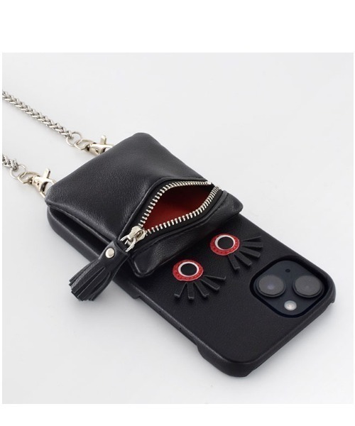 IROMEKI（イロメキ）の「IROMEKI/イロメキ/【iPhone14/13 ケース】follow me case（スマホケース/カバー・レディース・ブラック/シルバー・F）」の18枚目の写真