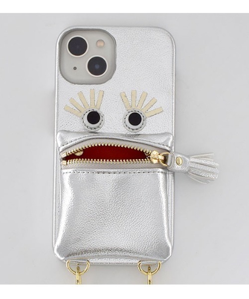 IROMEKI（イロメキ）の「IROMEKI/イロメキ/【iPhone14/13 ケース】follow me case（スマホケース/カバー・レディース・ブラック/シルバー・F）」の9枚目の写真