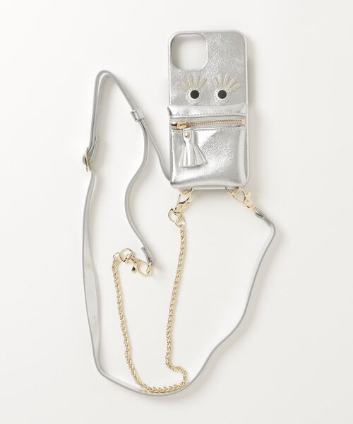 IROMEKI（イロメキ）の「IROMEKI/イロメキ/【iPhone14/13 ケース】follow me case（スマホケース/カバー・レディース・ブラック/シルバー・F）」の13枚目の写真