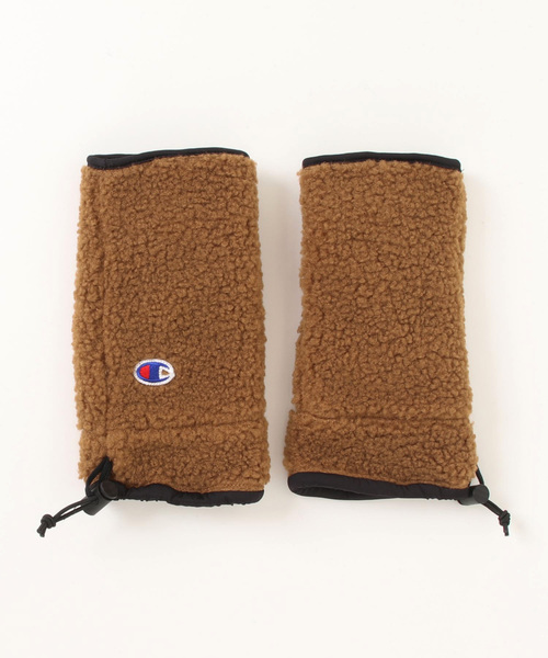 Champion（チャンピオン）の「【CHAMPION/チャンピオン】　オープンフィンガーグローブ メンズ シープボア使用（手袋・メンズ・ブラウン/ブラウン系その他/ブラック/カーキ・FREE）」の3枚目の写真