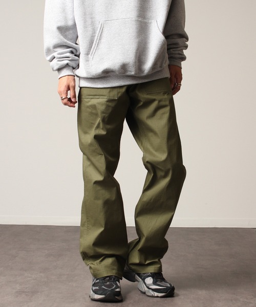 HOUSTON（ヒューストン）の「【HOUSTON/ヒューストン】RIPSTOP FATIGUE PANTS/リップストップ ファティーグパンツ（カーゴパンツ・メンズ・オリーブドラブ/カーキ/ブラック・S/M/L/XL）」の8枚目の写真