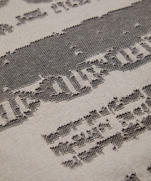 BAL（バル）の「【BAL（バル）/2024春夏】JACQUARD COTTON CREWNECK SWEATER（ニット/セーター・メンズ・グレー/ブラック・1/2/3）」の19枚目の写真