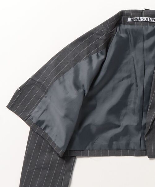 ANNA SUI NYC（アナ スイ エヌ ワイ シー）の「ANNA SUI NYC サブウェイ ジャケット 【SP】（その他アウター・レディース・グレー/ネイビー・FREE）」の10枚目の写真