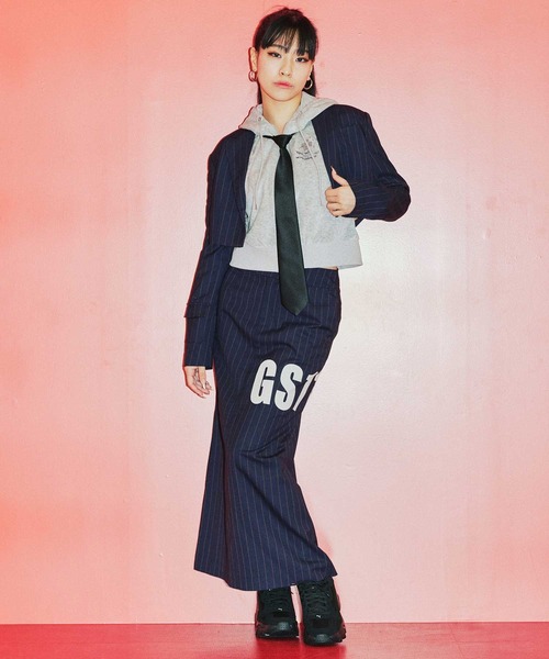 ANNA SUI NYC（アナ スイ エヌ ワイ シー）の「ANNA SUI NYC サブウェイ ジャケット 【SP】（その他アウター・レディース・グレー/ネイビー・FREE）」の5枚目の写真