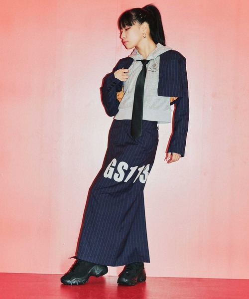 ANNA SUI NYC（アナ スイ エヌ ワイ シー）の「ANNA SUI NYC サブウェイ ジャケット 【SP】（その他アウター・レディース・グレー/ネイビー・FREE）」の7枚目の写真