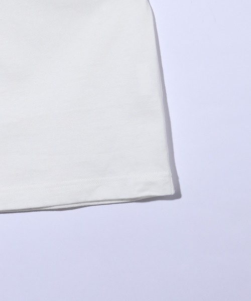 MILKFED.(ミルクフェド)の「RETRO LOGO S/S TEE(Tシャツ/カットソー・レディース・ライトイエロー/ライトピンク/オフホワイト・L/M)」の6枚目の写真