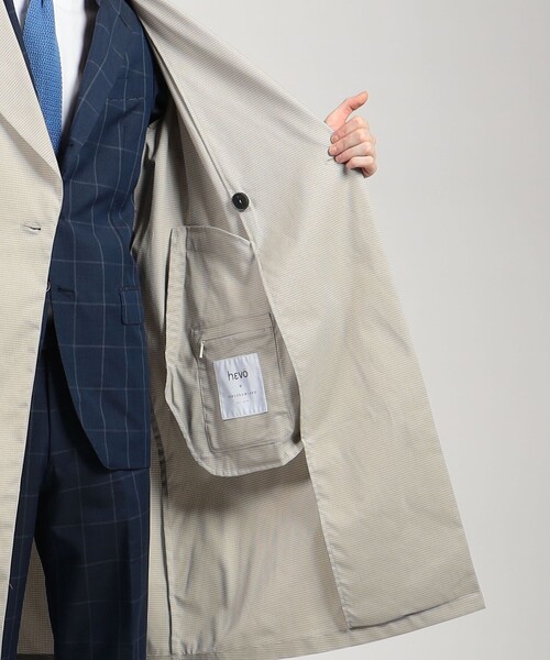 Hevo BRINDISI ライナー付ナイロンベルテッドコート BRIN722 【公式通販】