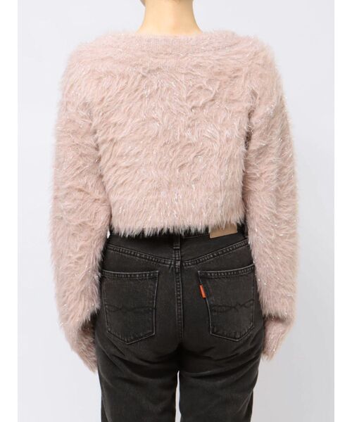 EMODA（エモダ）の「ワイドルーズグリッターニット（ニット/セーター・レディース・アイボリー/ピンク/ブラック/グレー・FREE）」の18枚目の写真