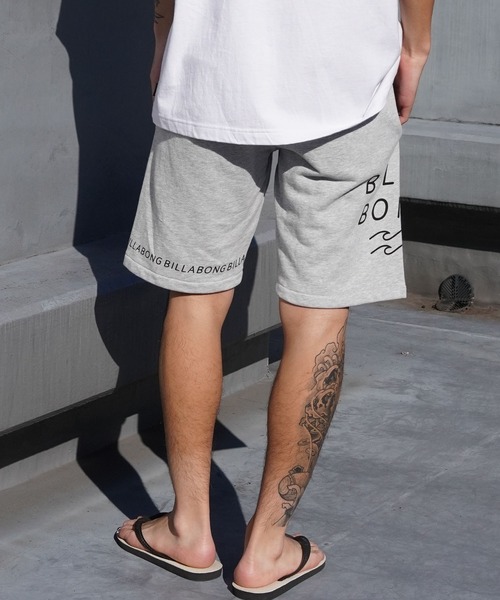 BILLABONG(ビラボン)の「BILLABONG/ビラボン ショートパンツ スウェット 裏ピーチ起毛 BE011-605(スウェットパンツ・メンズ・インディゴブルー/ブラック/クリーム/グレー・M/L)」の11枚目の写真