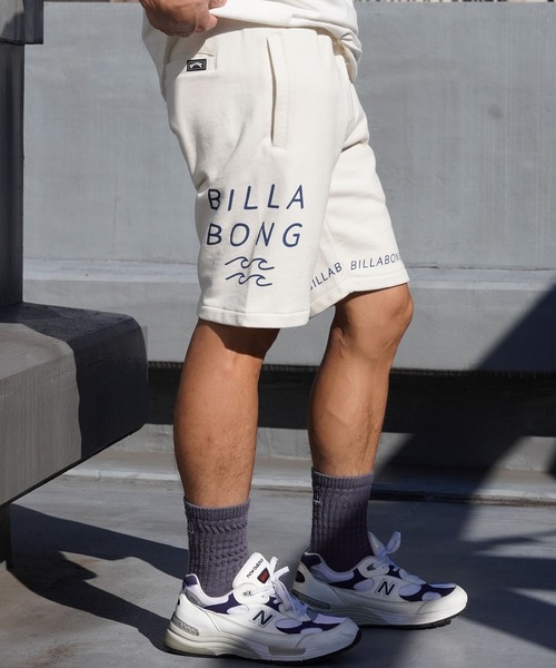 BILLABONG(ビラボン)の「BILLABONG/ビラボン ショートパンツ スウェット 裏ピーチ起毛 BE011-605(スウェットパンツ・メンズ・インディゴブルー/ブラック/クリーム/グレー・M/L)」の14枚目の写真