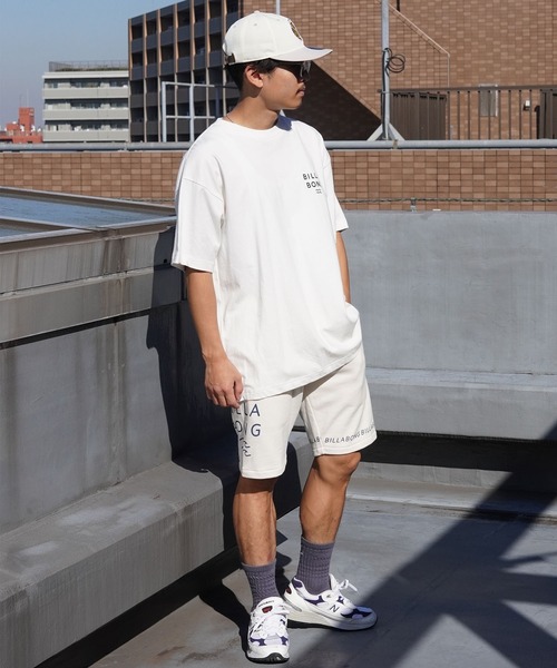 BILLABONG(ビラボン)の「BILLABONG/ビラボン ショートパンツ スウェット 裏ピーチ起毛 BE011-605(スウェットパンツ・メンズ・インディゴブルー/ブラック/クリーム/グレー・M/L)」の17枚目の写真