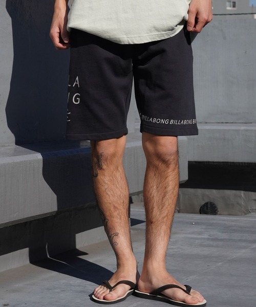 BILLABONG(ビラボン)の「BILLABONG/ビラボン ショートパンツ スウェット 裏ピーチ起毛 BE011-605(スウェットパンツ・メンズ・インディゴブルー/ブラック/クリーム/グレー・M/L)」の5枚目の写真