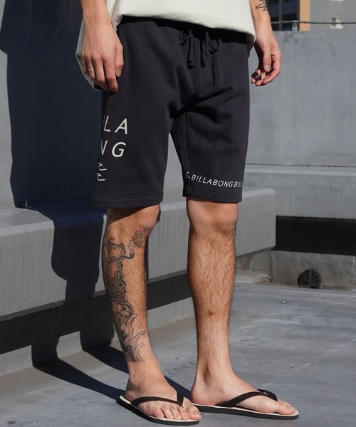 BILLABONG(ビラボン)の「BILLABONG/ビラボン ショートパンツ スウェット 裏ピーチ起毛 BE011-605(スウェットパンツ・メンズ・インディゴブルー/ブラック/クリーム/グレー・M/L)」の7枚目の写真