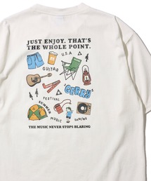 【GERRY/ジェリー】ヘビーウエイト天竺バックプリントTシャツ