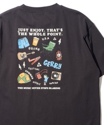 【GERRY/ジェリー】ヘビーウエイト天竺バックプリントTシャツ