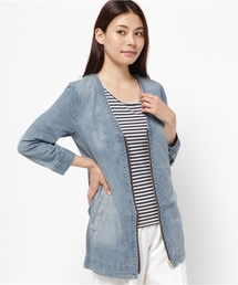 DouDou | 【DouDou】デニムロングジャケット(その他アウター)