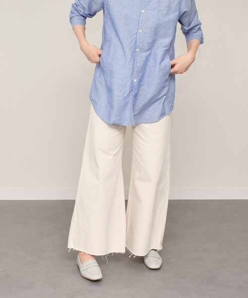 FABIO RUSCONI(ファビオルスコーニ)の「【FABIO RUSCONI】スクエアトウサケットフラットローファー(F41603)(ローファー・レディース・ブラック系その他/ライトグレー/アイボリー/シルバー・37/36/39/38/35)」の9枚目の写真