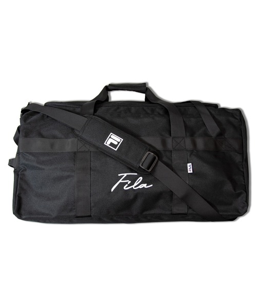 FILA(フィラ)の「FILA 3WAYボストンバッグ(ボストンバッグ・メンズ・ブラック/トリコロール・FREE)」の3枚目の写真