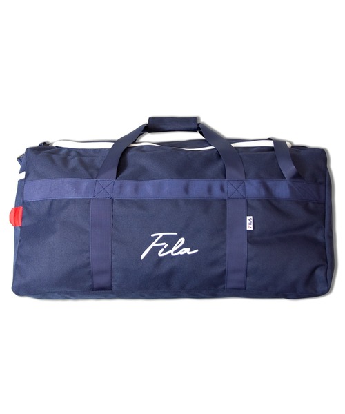 FILA(フィラ)の「FILA 3WAYボストンバッグ(ボストンバッグ・メンズ・ブラック/トリコロール・FREE)」の5枚目の写真