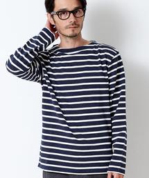 green label relaxing | BORDER BOAT/N L/S カットソー(Tシャツ/カットソー)