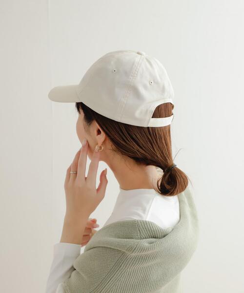 URBAN RESEARCH DOORS（アーバンリサーチドアーズ）の「ツイルキャップ（キャップ・レディース・アイボリー/ブラック・-）」の9枚目の写真