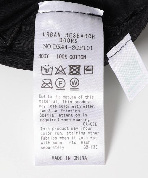 URBAN RESEARCH DOORS（アーバンリサーチドアーズ）の「ツイルキャップ（キャップ・レディース・アイボリー/ブラック・-）」の11枚目の写真