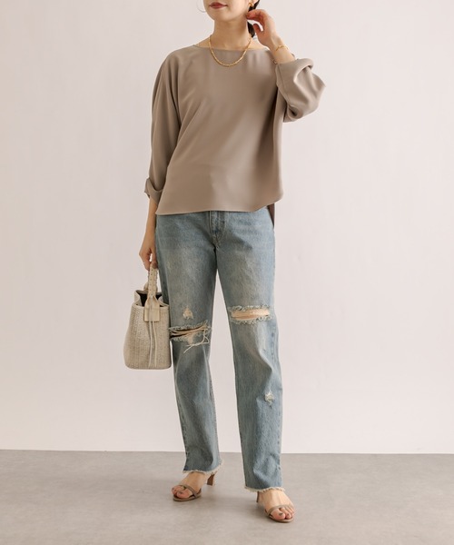 RIVE DROITE（リヴドロワ）の「ラウンドヒールミュール（サンダル・レディース・ブラック/グレー系その他・23.5/24.5）」の18枚目の写真