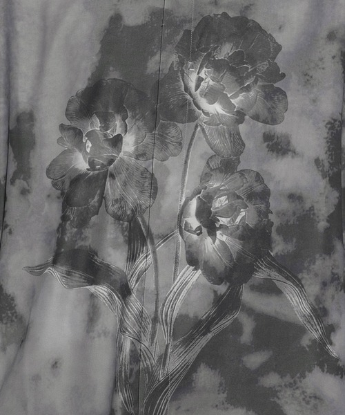 HARE（ハレ）の「ブラーフロントプリントシャツ(HARE)（シャツ/ブラウス・メンズ・ブラック/イエロー/ブルー・FREE）」の21枚目の写真