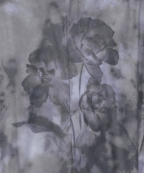 HARE（ハレ）の「ブラーフロントプリントシャツ(HARE)（シャツ/ブラウス・メンズ・ブラック/イエロー/ブルー・FREE）」の22枚目の写真