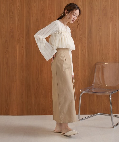 Bab（バブ）の「チュールフリルカラー（付け襟・レディース・ブラック/ホワイト系その他・ONESIZE）」の10枚目の写真