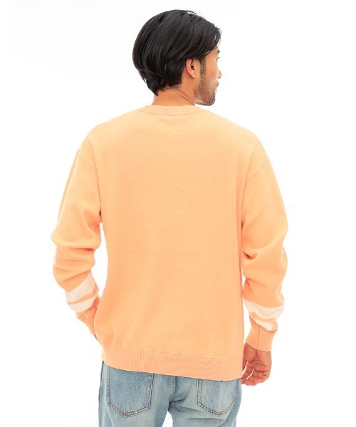 BILLABONG（ビラボン）の「BILLABONG メンズ CREW KNIT セーター 【2024年春夏モデル】/ビラボンロゴニット（ニット/セーター・メンズ・インディゴブルー/チャコールグレー/ピンク・MEDIUM/LARGE）」の17枚目の写真