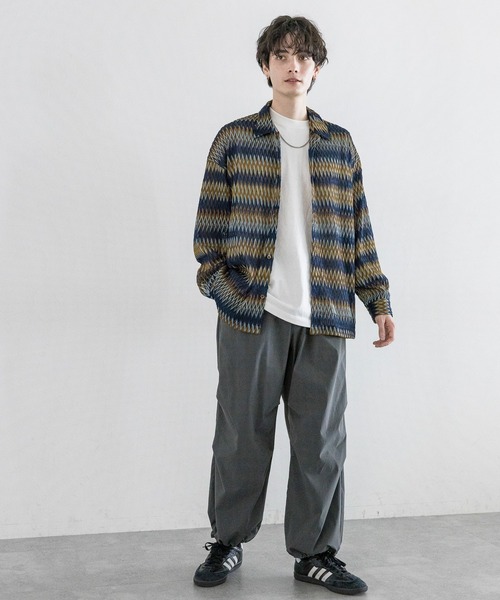 RAGEBLUE（レイジブルー）の「ナイロンカラールーズイージーパンツ（スウェットパンツ・メンズ・グレー/ブルー/ブラック/ホワイト/ピンク系その他・SMALL/MEDIUM/LARGE）」の11枚目の写真