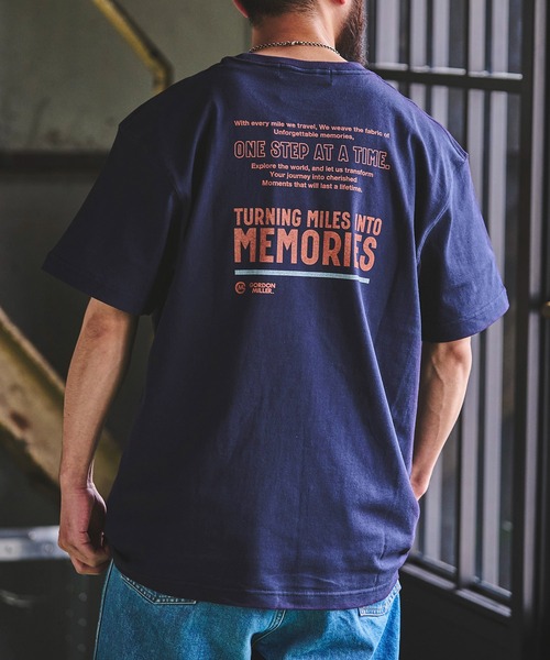 GORDON MILLER（ゴードンミラー） TURNING MILES プリントTee 005（Tシャツ/カットソー）｜GORDON MILLER（ゴードンミラー） 6,358円