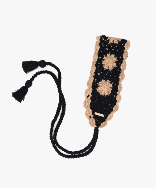 kaorinomori(カオリノモリ)の「kaorinomori ロシェヘアバンド / カオリノモリ(ヘアバンド・レディース・ブラック/ホワイト/ピンク・FREE)」の5枚目の写真