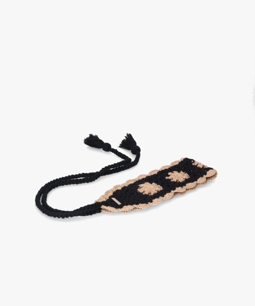 kaorinomori(カオリノモリ)の「kaorinomori ロシェヘアバンド / カオリノモリ(ヘアバンド・レディース・ブラック/ホワイト/ピンク・FREE)」の6枚目の写真