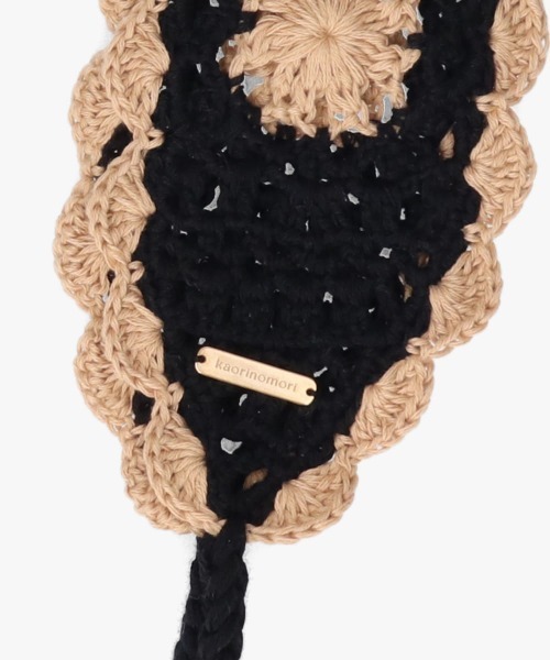 kaorinomori(カオリノモリ)の「kaorinomori ロシェヘアバンド / カオリノモリ(ヘアバンド・レディース・ブラック/ホワイト/ピンク・FREE)」の7枚目の写真