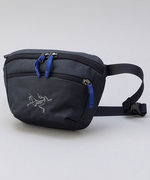 ARC'TERYX（アークテリクス）の「ARC' TERYX/アークテリクス Mantis 1 Waist Pack/マンティス ワン ウエストパック（ショルダーバッグ・メンズ・ブラック/イエロー/インディゴブルー・ﾌﾘ-）」の7枚目の写真