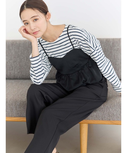 fifth(フィフス)の「サテンバルーンビスチェ(ベスト・レディース・ベージュ/ホワイト/ブラック・M)」の18枚目の写真