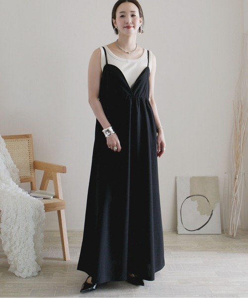 ECRIRE（エクリール）の「【ECRIRE by 陽】ギャザーボリュームキャミ