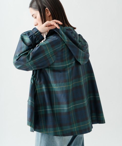 Kelen(ケレン)の「「KELEN/ケレン」チェックパーカージャケット / VICKY(その他アウター・レディース・ブラウン系その他/グリーン/カーキ/ネイビー・M/S)」の4枚目の写真