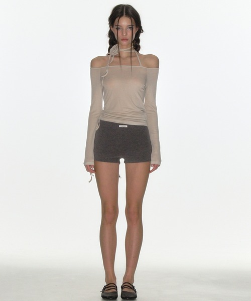 CRANK（クランク）の「RIBBED MICROSHORTS（その他パンツ）」 - WEAR