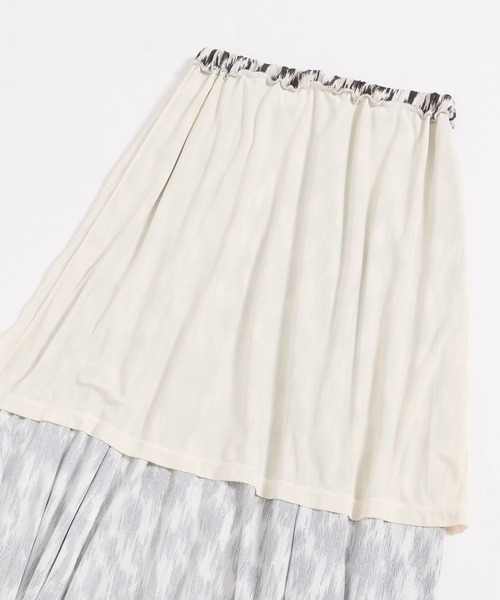 LEPSIM（レプシィム）の「楊柳フレアスカート　111924（スカート・レディース・アイボリー/ブルー/ブラック・FREE）」の6枚目の写真