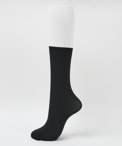 WEGO（ウィゴー）の「WEGO/シアーハイソックス（ソックス/靴下・レディース・ホワイト/ブラック/その他1/その他2・23-25cm）」の6枚目の写真