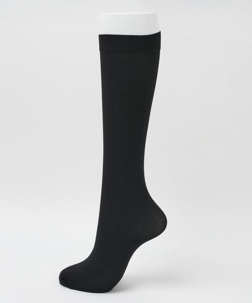 WEGO（ウィゴー）の「WEGO/シアーハイソックス（ソックス/靴下・レディース・ホワイト/ブラック/その他1/その他2・23-25cm）」の5枚目の写真